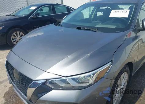 2020 Nissan Sentra S Xtronic Cvt from USA, damaged, VIN 3N1AB8BV5LY258596